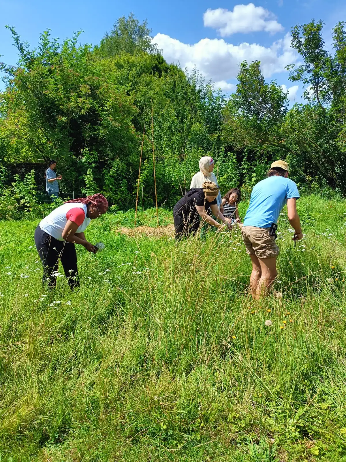 Femmes jardin