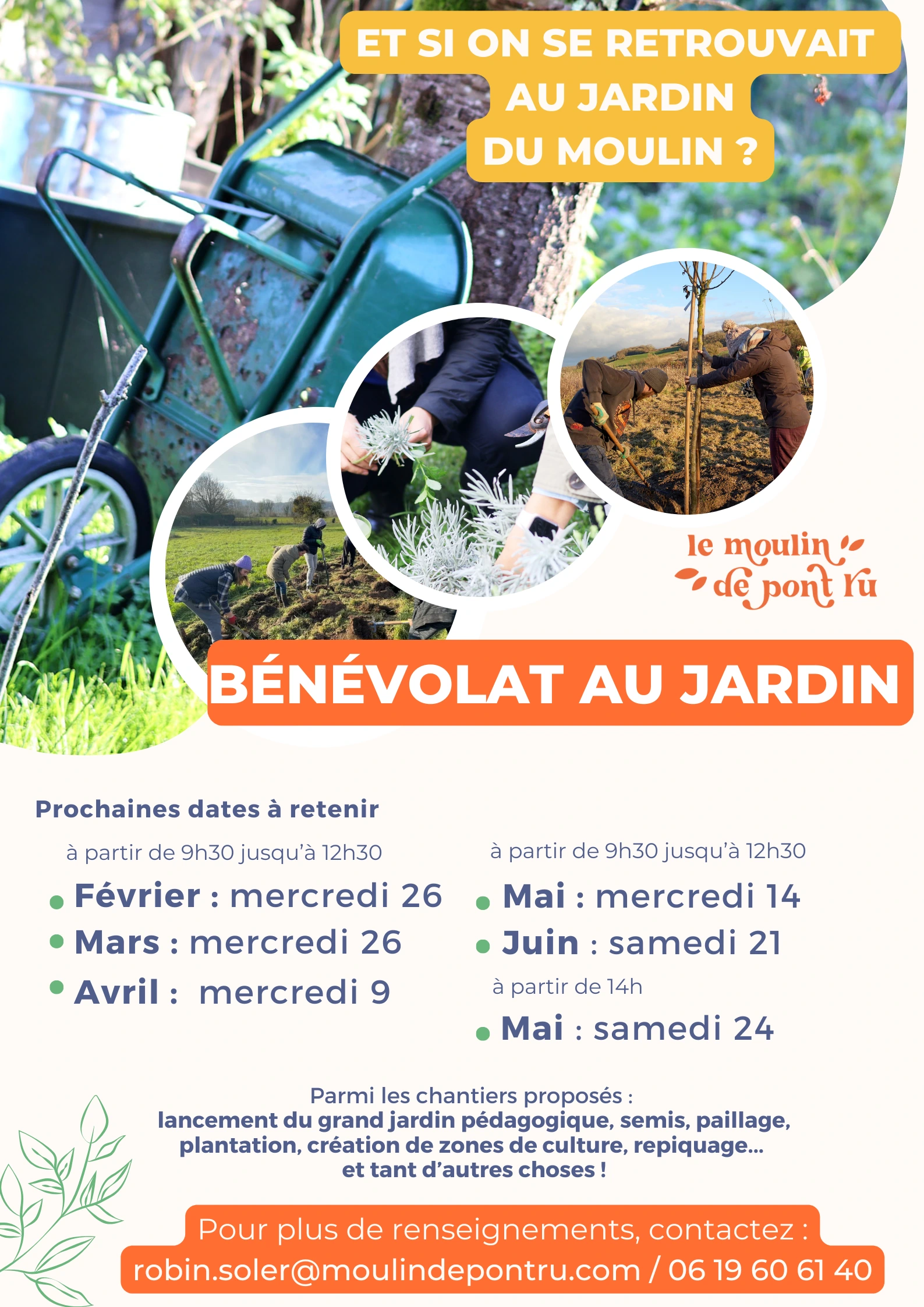 Appel bénévolat